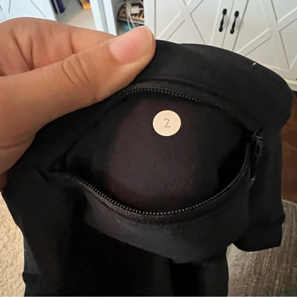 Lululemon Black Cropped Training Leggings - Picture 8 of 8